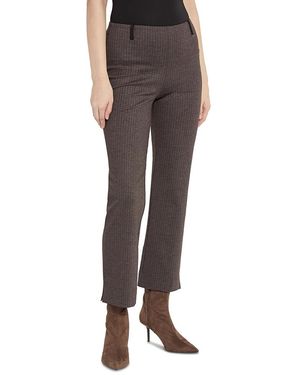 Lyssé Ankle Baby Boot Pants - Brown
