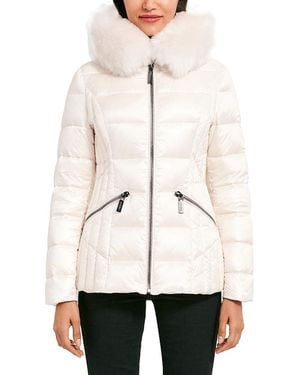 Dawn Levy Nikki Short Puffer Coat - Natural