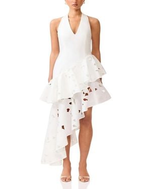 Elliatt Elizabeth Asymmetrical Gown - White
