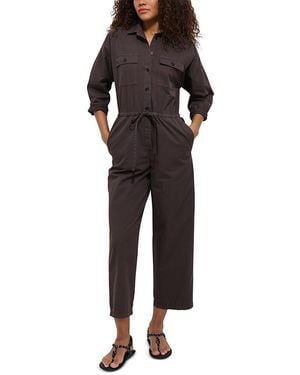 Alex Mill Ricard Twill Jumpsuit - Black