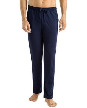 Hanro Regular Fit Drawstring Pants - Blue