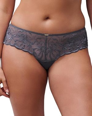 Chantelle Fleur Lace Hipster Brief - Blue