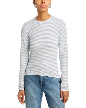 ATM Stripe Baby Tee - White