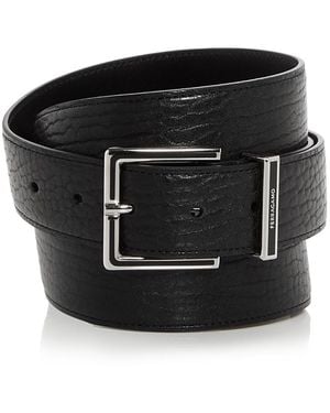 Ferragamo Leather Belt - Black