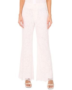 Ted Baker Lace Front Suiting Pants - Pink