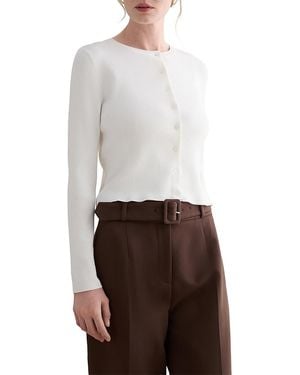 Hobbs Larissa Cardigan - White