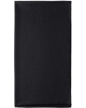 Prada Wool And Silk Scarf - Black