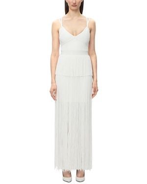 Hervé Léger The Holly Gown - White