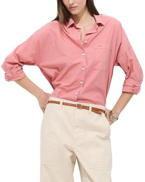 Alex Mill Jo Poplin Shirt - Pink