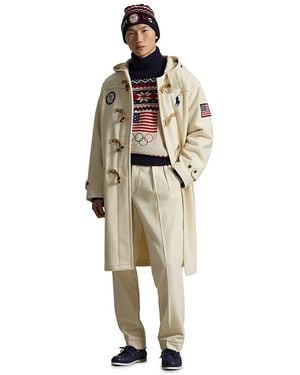 Polo Ralph Lauren Team Usa Opening Ceremony Toggle Coat - Metallic