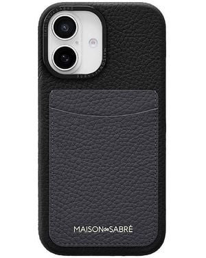Maison De Sabre Maison De Sabra Card Phone Case (Iphone 16) - Black
