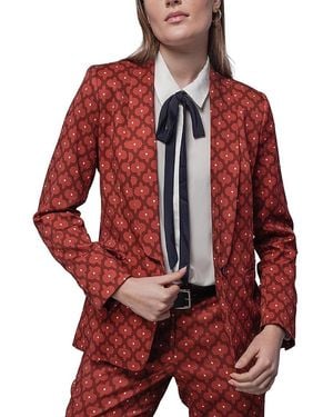 WILDFANG The Empower Tux Blazer - Red