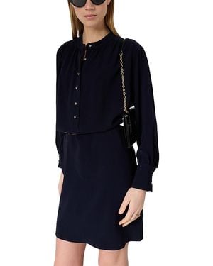 Gerard Darel Rosine Shift Dress - Blue