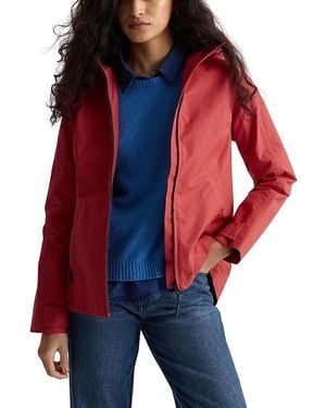 Seasalt Cornwall Waterway Waterproof Coat - Red