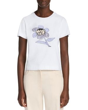 Moncler Short Sleeve Tee - White