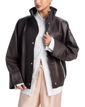 Rohe Reinvented Leather Jacket - Black