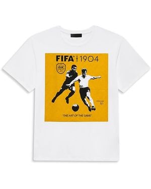 FIFA 1904 Feint Graphic Tee - White