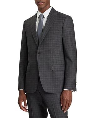 Ted Baker Wright Tattersall Modern Fit Suit Jacket - Gray