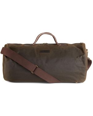 Barbour Wax Holdall - Brown