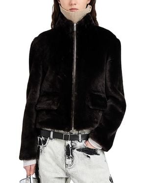 Proenza Schouler Scarlett Shearling Jacket - Black