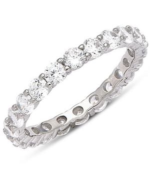 Shashi Eternity Band Ring - White