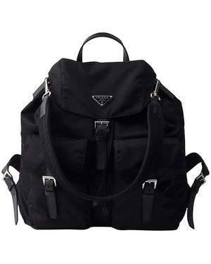 Prada Re-Nylon Backpack - Black