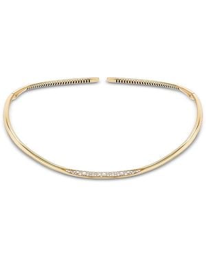 Lana Jewelry 14K Diamond Bubble Choker Necklace, 1.14 Tcw - White