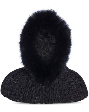 Goldbergh Naomi Hooded Scarf - Black