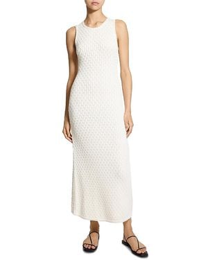 Theory Cable Knit Dress - White
