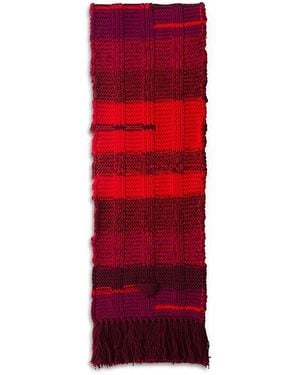 Prada Wool Scarf - Red