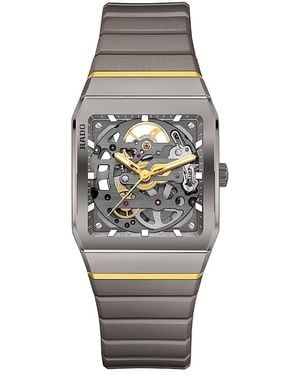 Rado Anatom Skeleton Watch, 23Mm X 33Mm - Gray