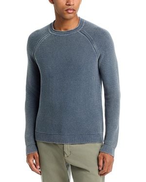 Marine Layer Raglan Roll Neck Sweater - Blue