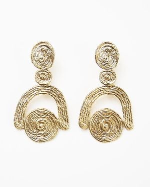 COG Frida Earrings - Metallic