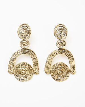 COG Frida Earrings - Metallic