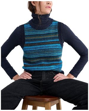 Seasalt Cornwall Annik Vest - Blue