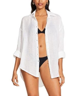 Vitamin A Playa Boyfriend Shirt - White