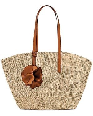 FARM Rio Woven Basket Bag - Natural
