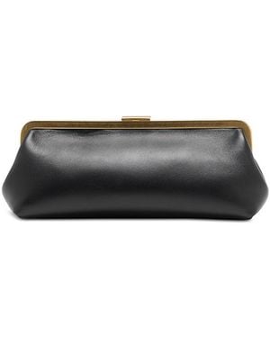 Proenza Schouler Armory Leather Clutch - Black