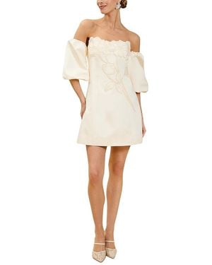 mestiza Liezel Convertible Mini Dress - Natural