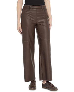 Lyssé Cortina Faux Leather Pants - Brown