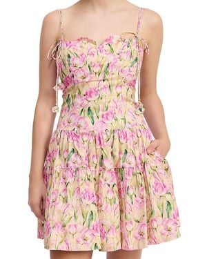 En Saison Arya Mini Dress - Pink