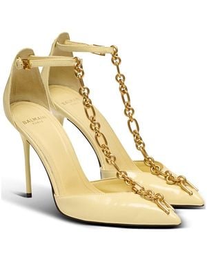 Balmain Sync Stilettos - Metallic