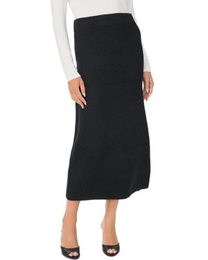 1.STATE Midi Sweater Skirt - Black