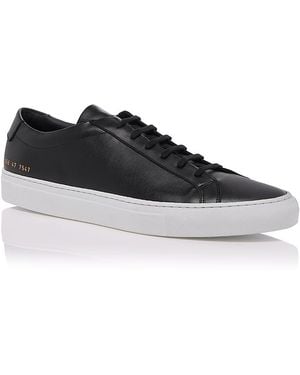 Common Projects Original Achilles Low Top Sole 1658 Sneakers - Black