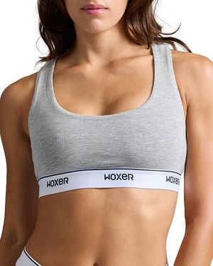 OXER Ultra-Soft Boss Racer Bralette - Gray