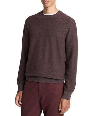 Vince Geo Jacquard Sweater - Purple
