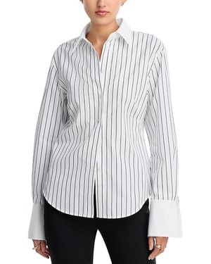 Lafayette 148 New York Menswear Shirt - White