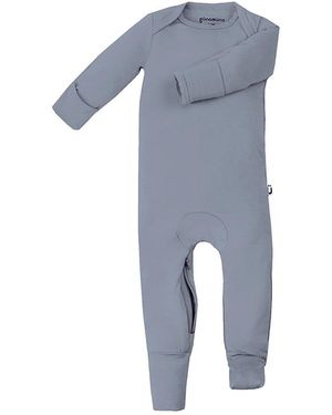 GUNAMUNA Romper Footie Convertible Pajama - Blue
