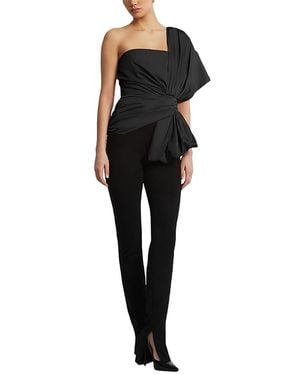 BCBGMAXAZRIA Bow Jumpsuit - Black