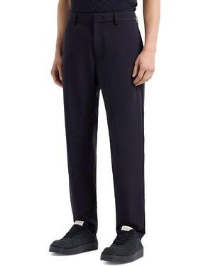 パンツ \"EMPORIO ARMANI\" technical pant Emporio Armani Technical Fabric Pants in Black for Men | Lyst
